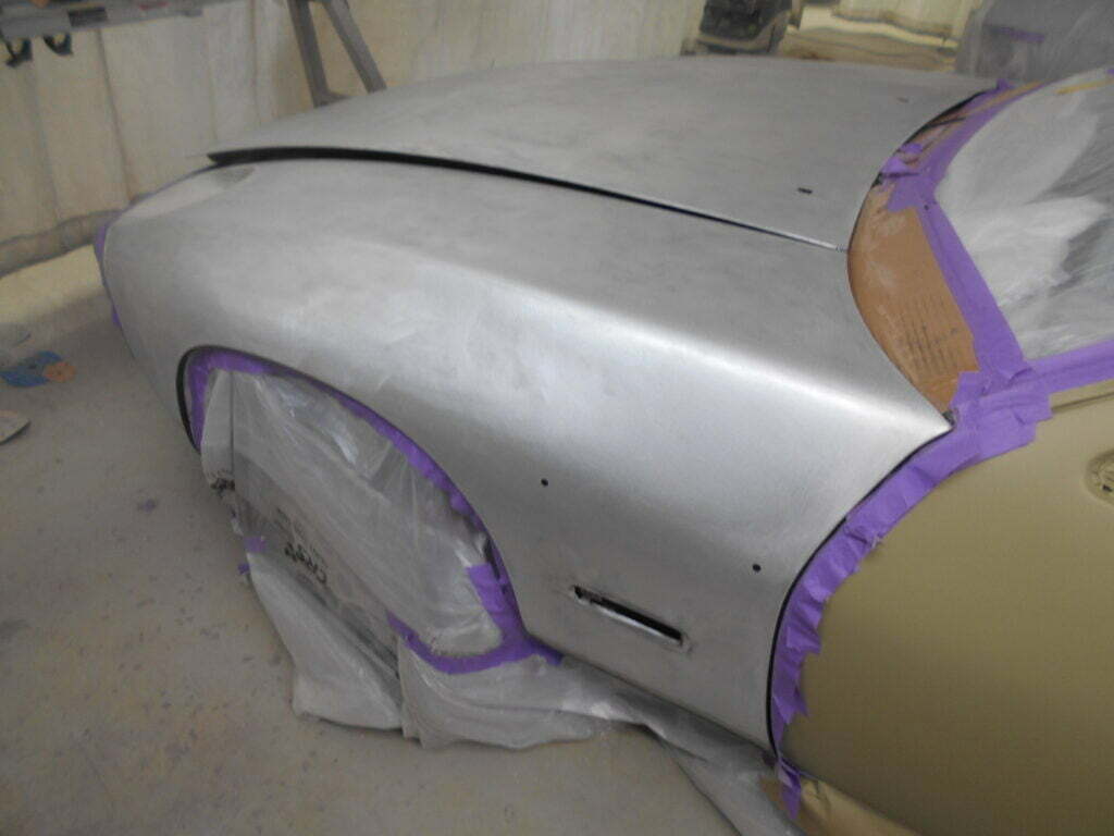 Porsche repainting 4