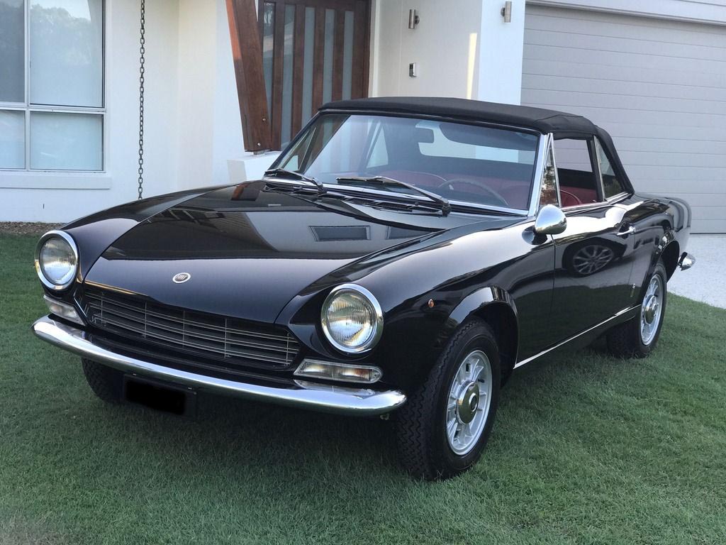 1967 Fiat Spider finished home - Impact Panel Works
